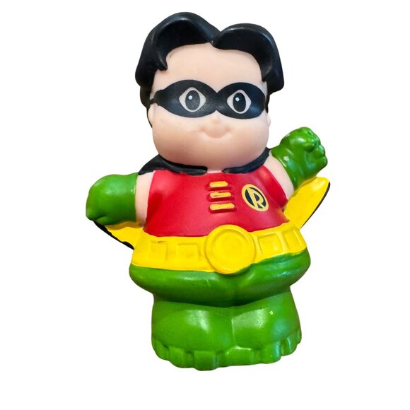 DC Comics Fisher-Price Little People Heroes Villains 6 Pc Batman Superman Joker - Picture 11 of 15